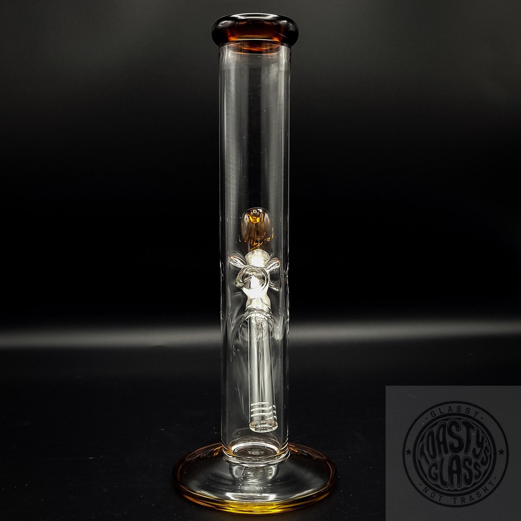 9&quot; CLEAR STRAIGHT TUBE w ICE CATCHER