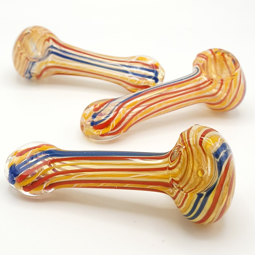 SWIRL COLOR 4.5&quot; HAND PIPE
